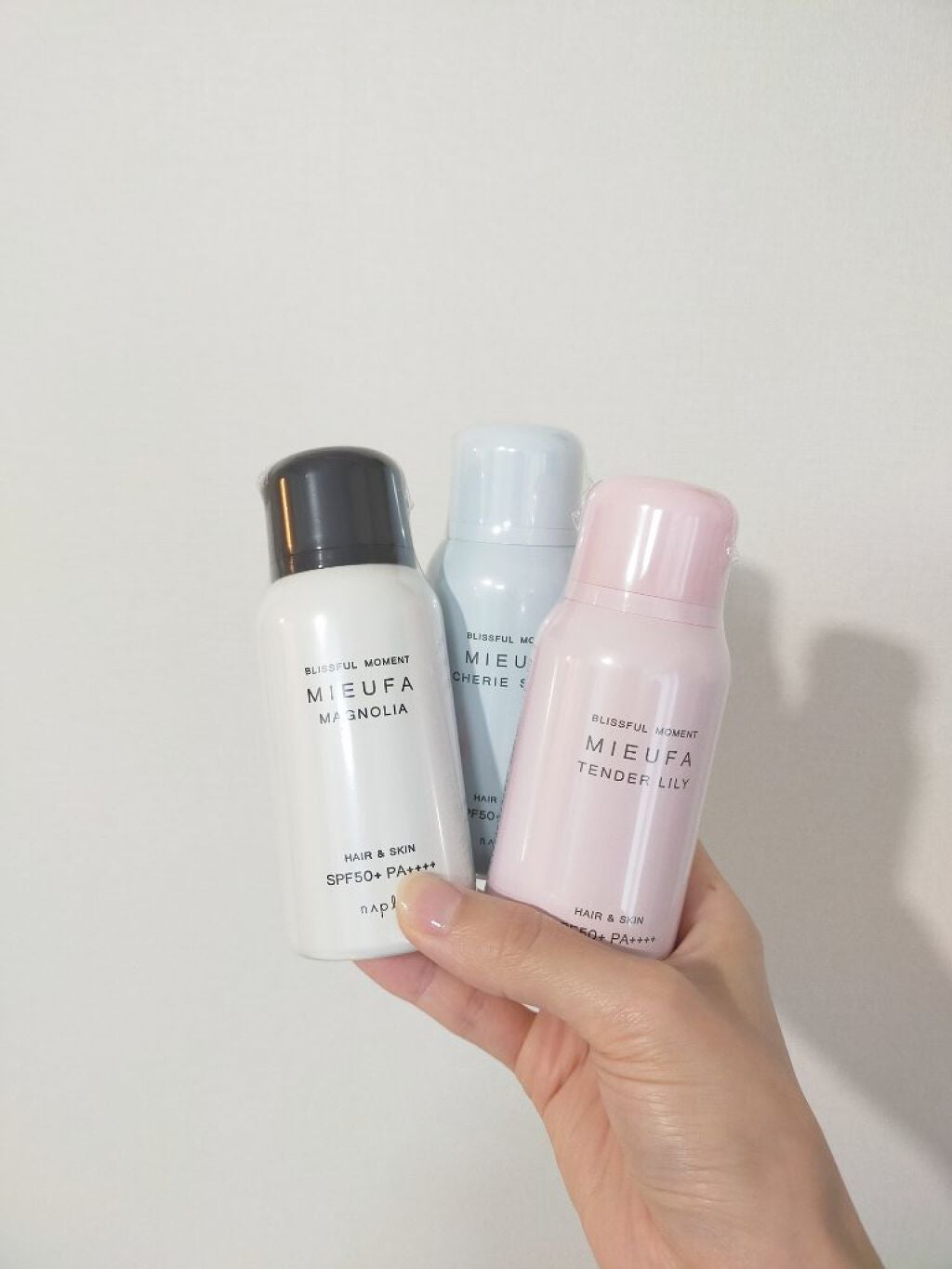 ミーファ フレグランスUVスプレー マグノリア/MIEUFA/日焼け止めミスト・スプレーを使ったクチコミ(1枚目)