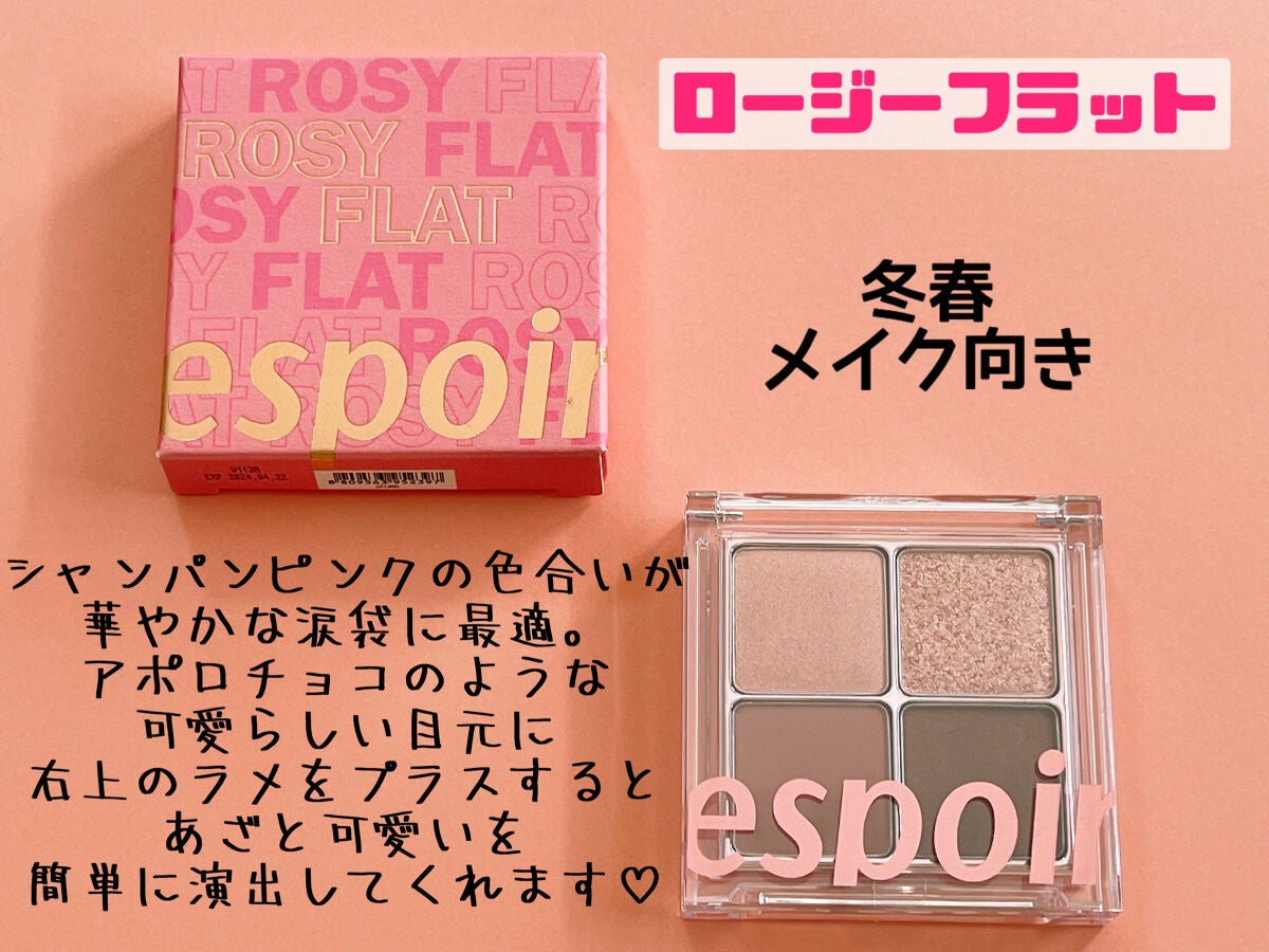 リアルアイハンディパレット/espoir/アイシャドウパレットを使ったクチコミ(5枚目)