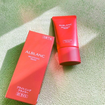 ブライトニングプライマー/ALBLANC/化粧下地を使ったクチコミ(2枚目)