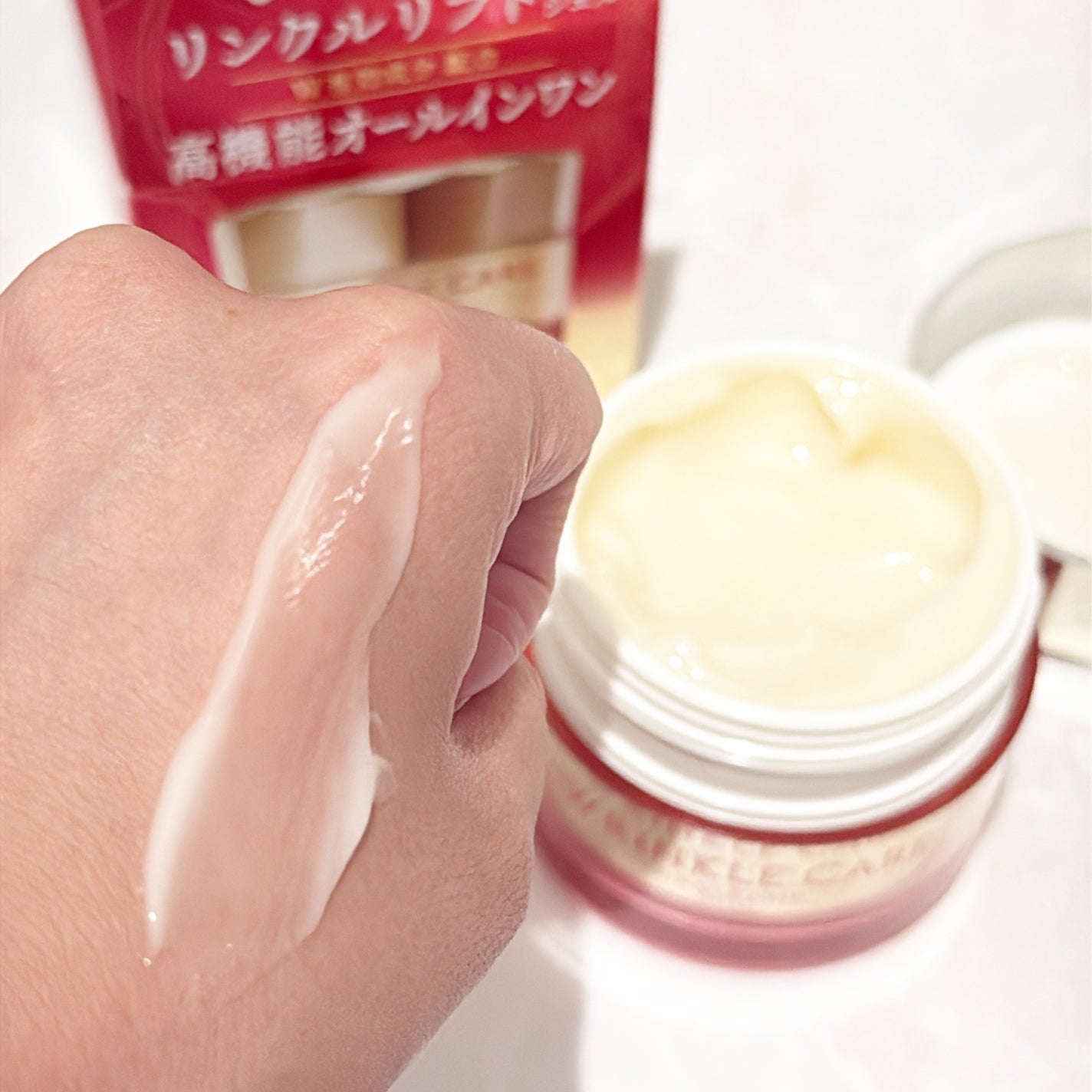 グレイスワン リンクルケア リンクルリフトジェル【医薬部外品】/グレイスワン/オールインワン化粧品を使ったクチコミ(4枚目)