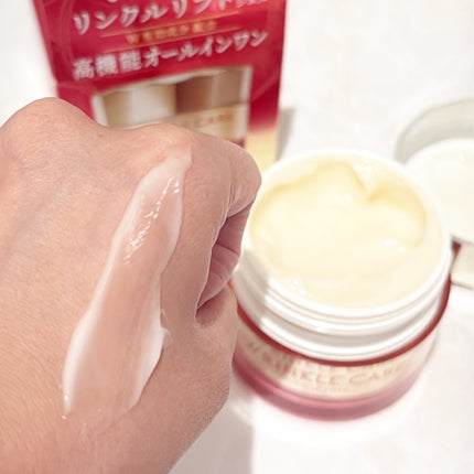 グレイスワン リンクルケア リンクルリフトジェル【医薬部外品】/グレイスワン/オールインワン化粧品を使ったクチコミ(4枚目)