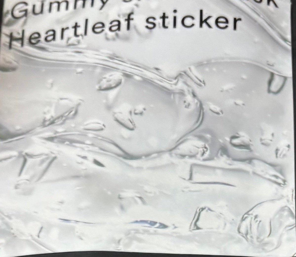 ガムシートマスクドクダミステッカー/Abib /シートマスク・パックを使ったクチコミ(1枚目)