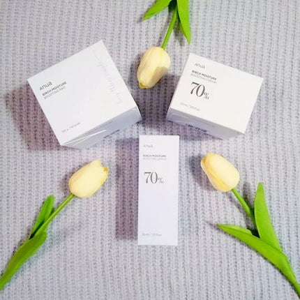 シラカバ水分ブースティングクリーム/Anua/フェイスクリームを使ったクチコミ(5枚目)