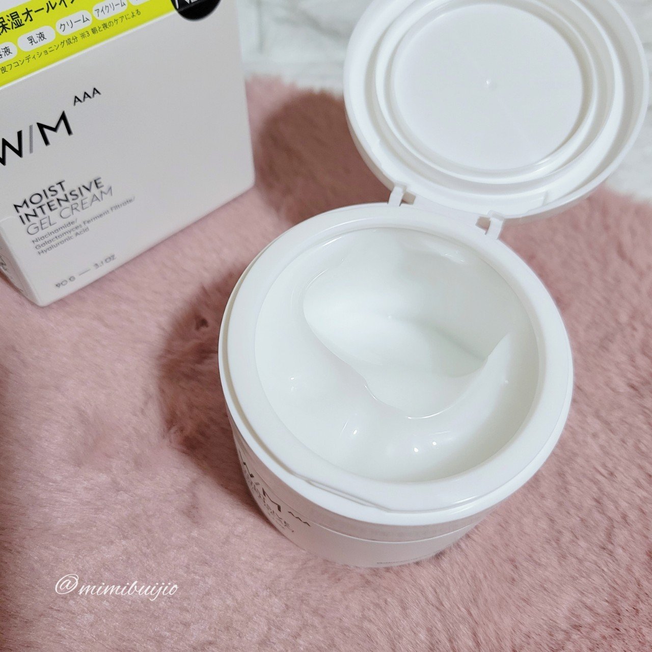 ウィズ メソッド トリプルA モイストインテンシブ ジェルクリーム/Ｗ/M AAA/オールインワン化粧品を使ったクチコミ（2枚目）