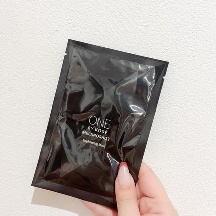 メラノショット W マスク/ONE BY KOSE/シートマスク・パックを使ったクチコミ(2枚目)