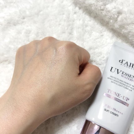 ダルバ ウォータフル トーンアップ サンクリーム(パープル)/ダルバ/日焼け止めクリームを使ったクチコミ(7枚目)