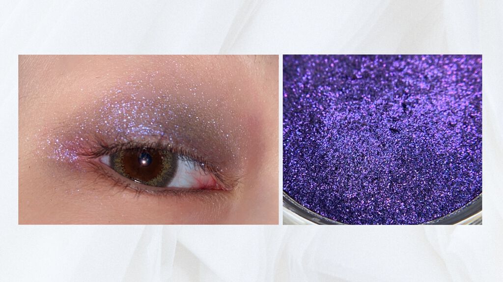 マルチグリッターカラー/ENBAN TOKYO/単色アイシャドウを使ったクチコミ(2枚目)