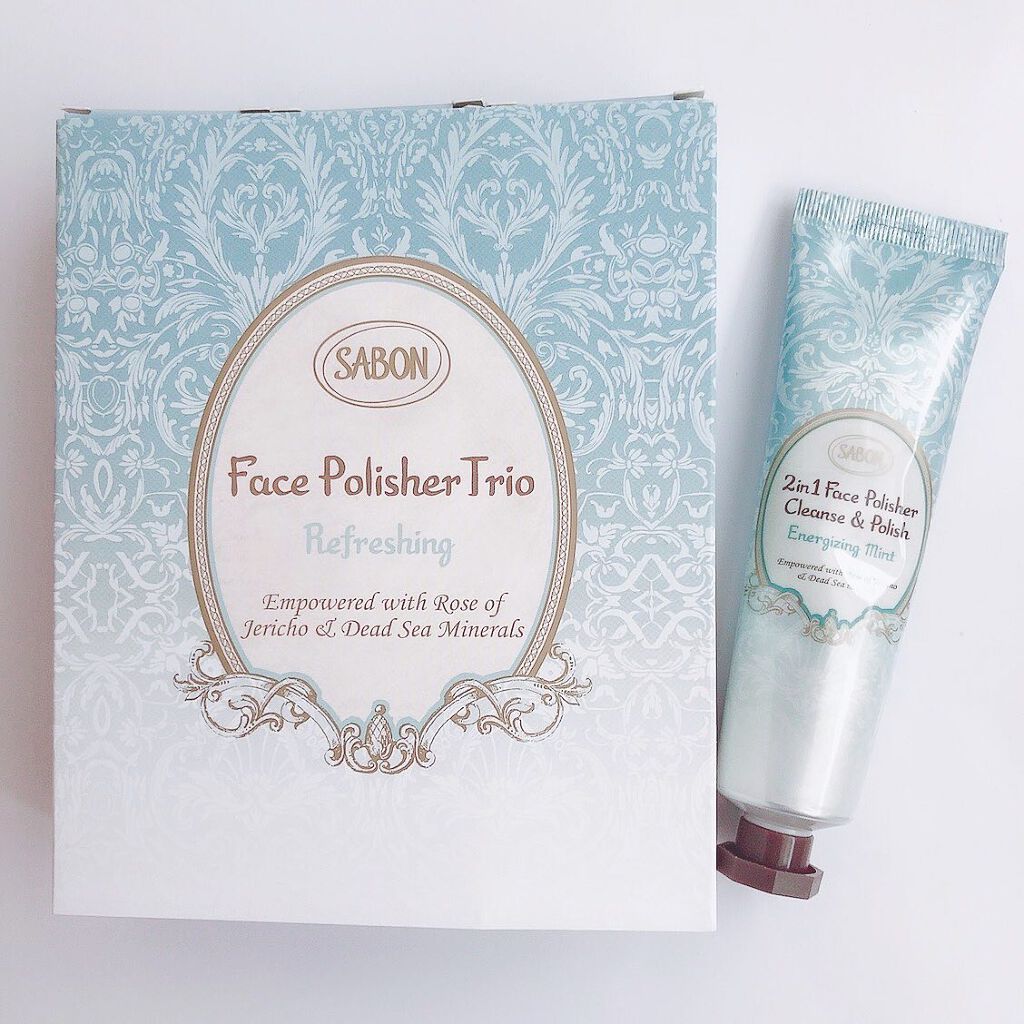 フェイスポリッシャー リフレッシング(ミント)/SABON/スクラブ・ゴマージュを使ったクチコミ(4枚目)