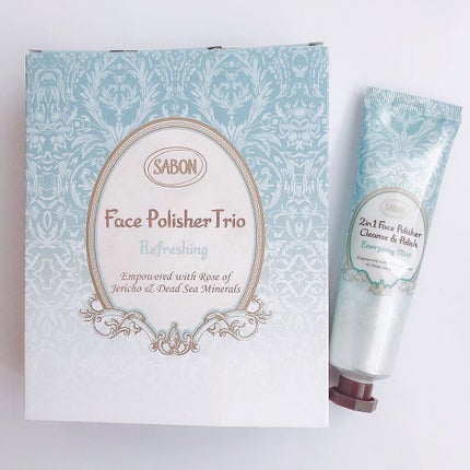 フェイスポリッシャー リフレッシング(ミント)/SABON/スクラブ・ゴマージュを使ったクチコミ(4枚目)