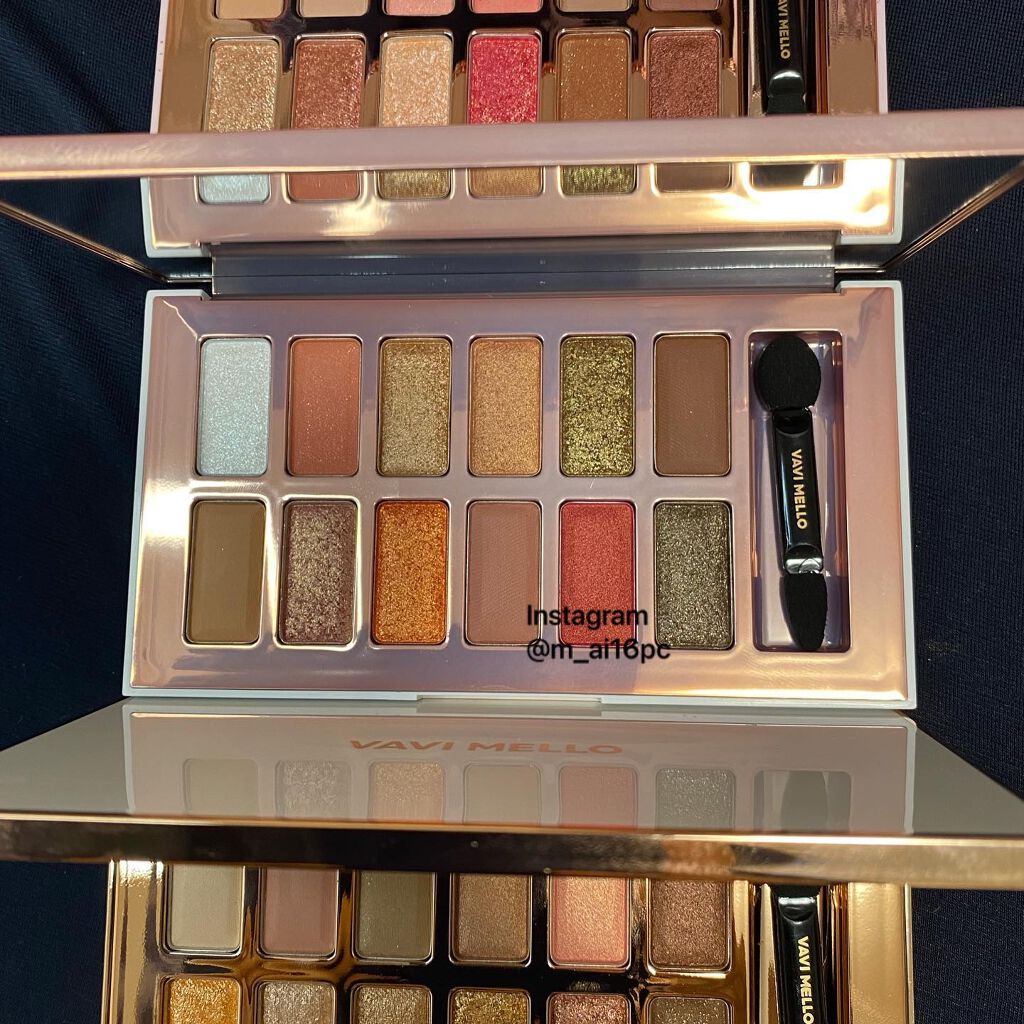 バレンタインボックス/VAVI MELLO/アイシャドウパレットを使ったクチコミ（2枚目）