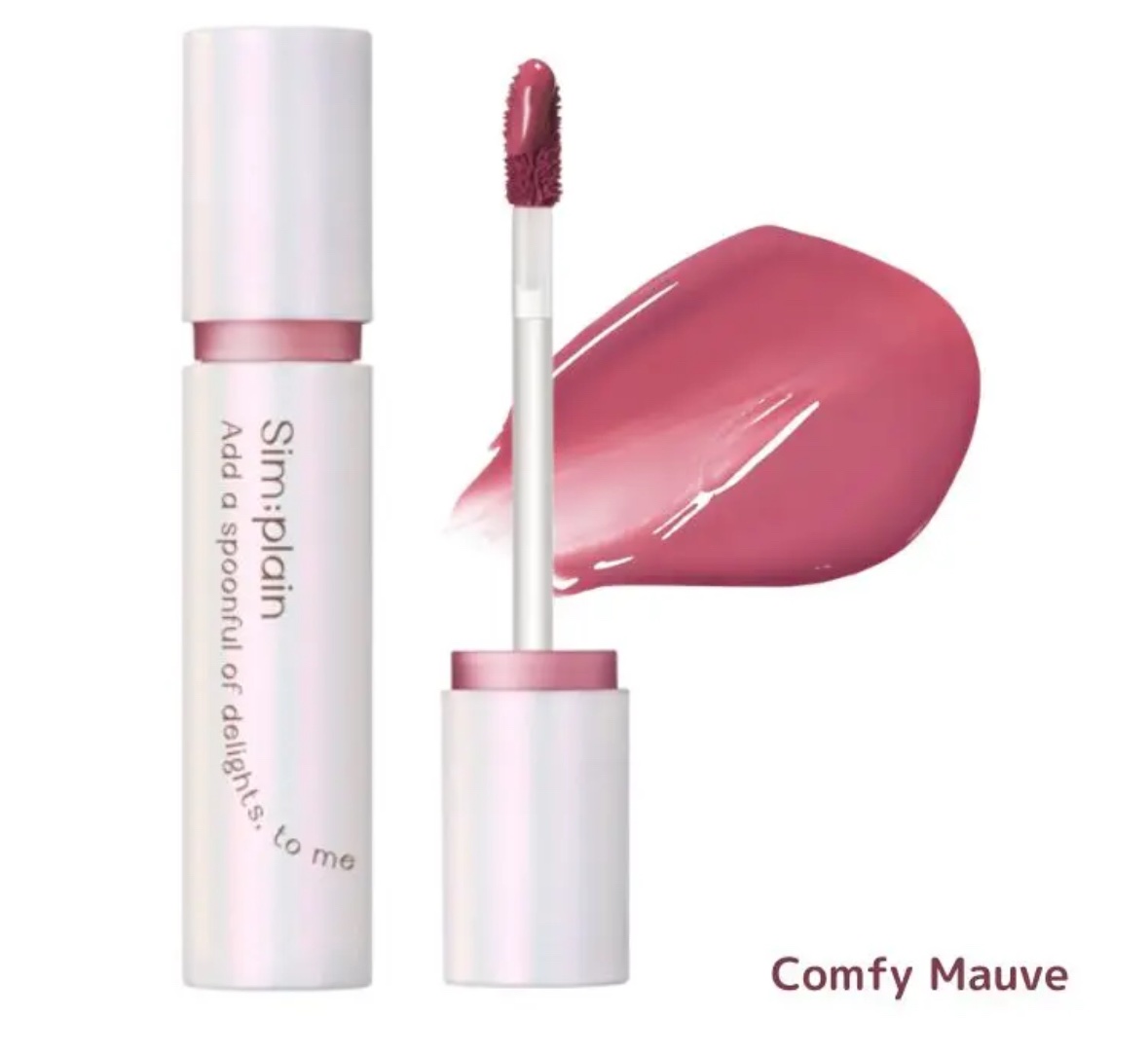 シンプレイン ウォーターブラーティント 03 コンフィーモーヴ/Sim;plain/リップティントを使ったクチコミ（1枚目）