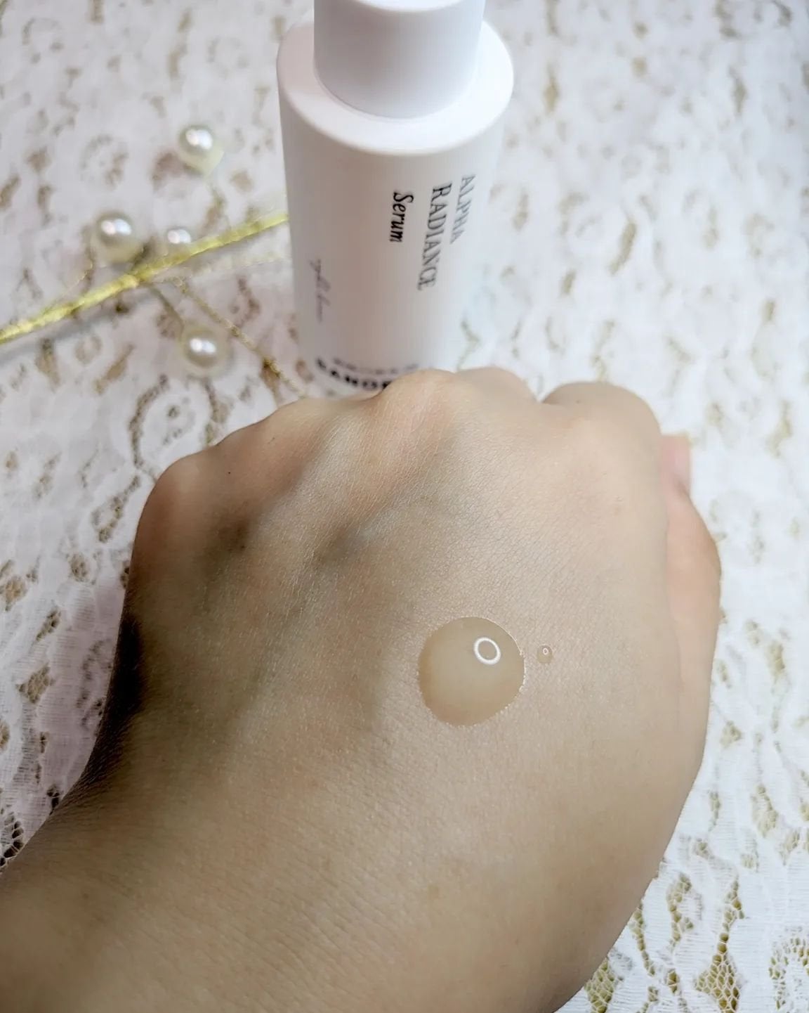 アルファラディアンスグローセラム/BANOBAGI/美容液を使ったクチコミ(3枚目)