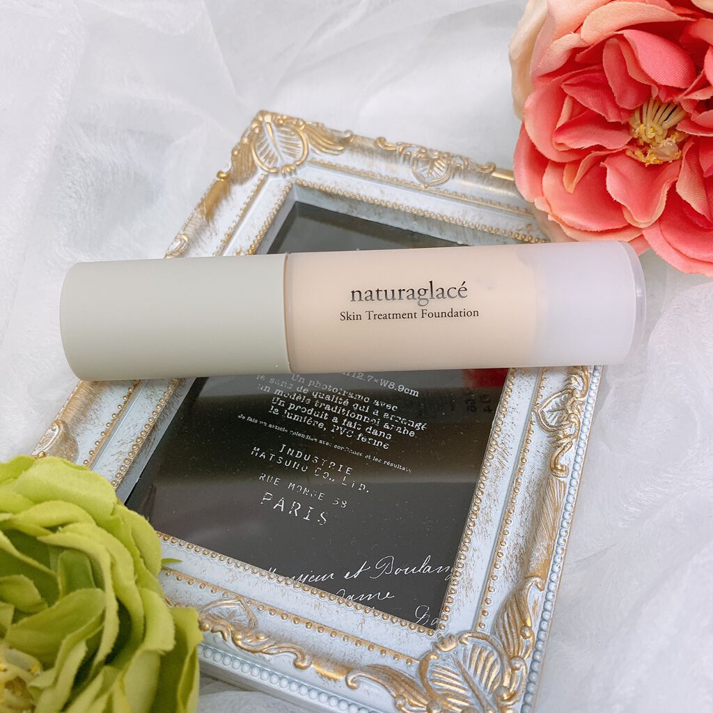 スキントリートメント ファンデーション/ナチュラグラッセ/リキッドファンデーションを使ったクチコミ(2枚目)