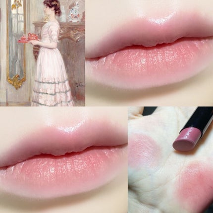 ミネラルシアーマットルージュ/エトヴォス/口紅を使ったクチコミ(4枚目)