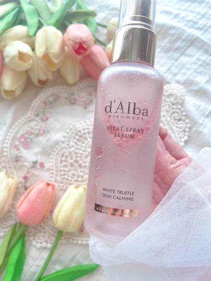 ダルバ ホワイトトリュフバイタルスプレーセラム/ダルバ/ミスト状化粧水を使ったクチコミ(1枚目)