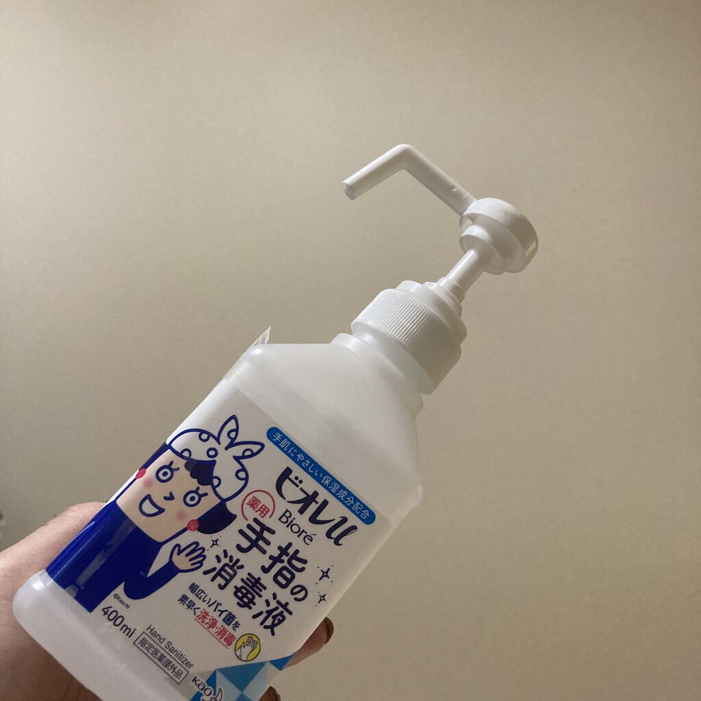 ビオレu 薬用手指の消毒液/ビオレu/ハンドクリームを使ったクチコミ（1枚目）