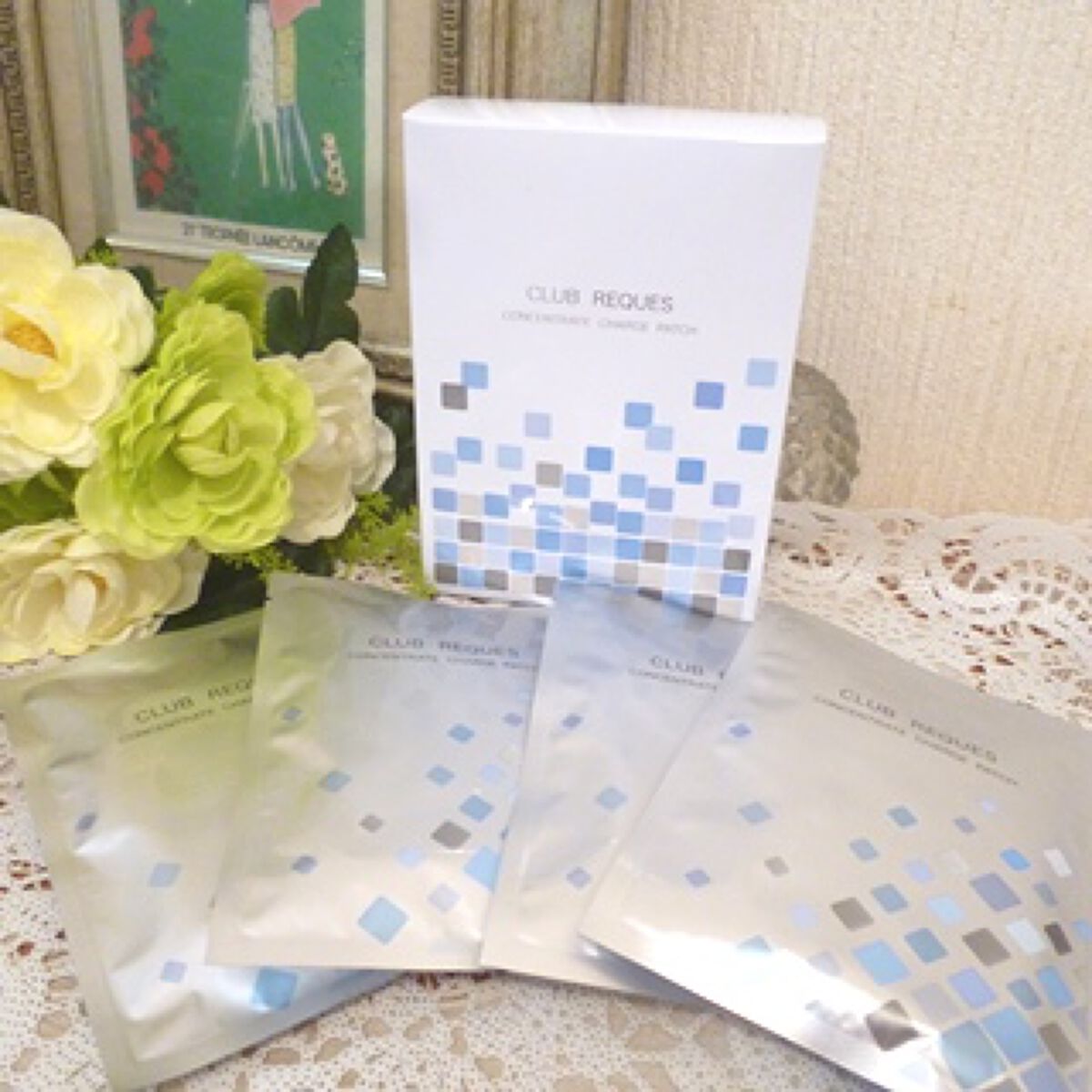 リクエス コンセントレート チャージ パッチ/クラブ/シートマスク・パックを使ったクチコミ（1枚目）