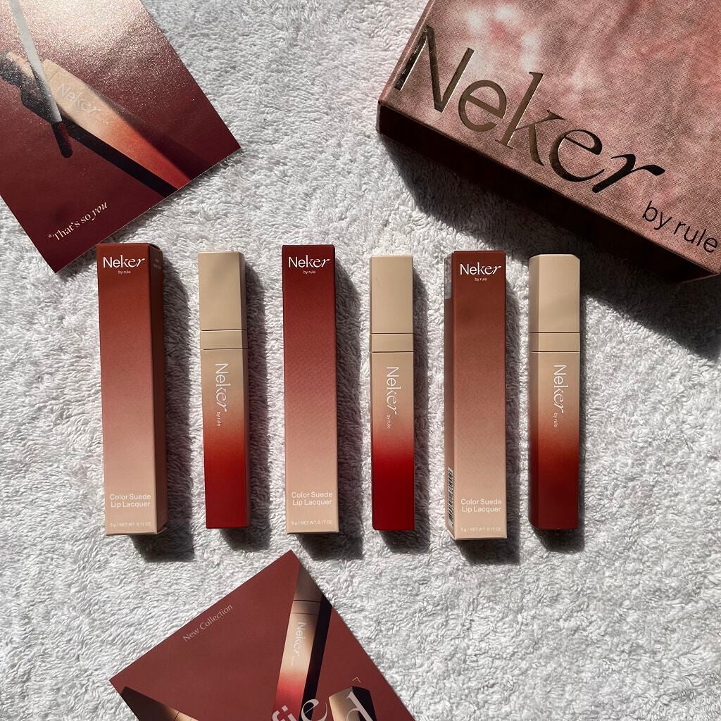 カラースエードリップロッカー/Neker /口紅を使ったクチコミ(1枚目)