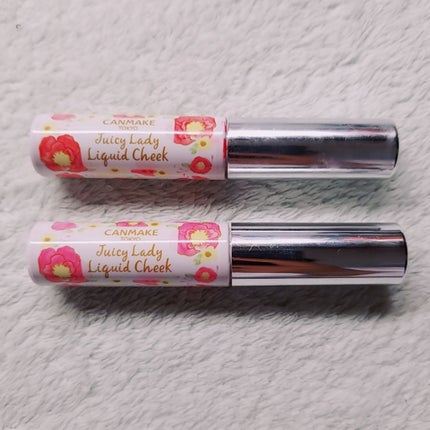 ジューシーレディリキッドチーク/キャンメイク/リキッドチークを使ったクチコミ(1枚目)