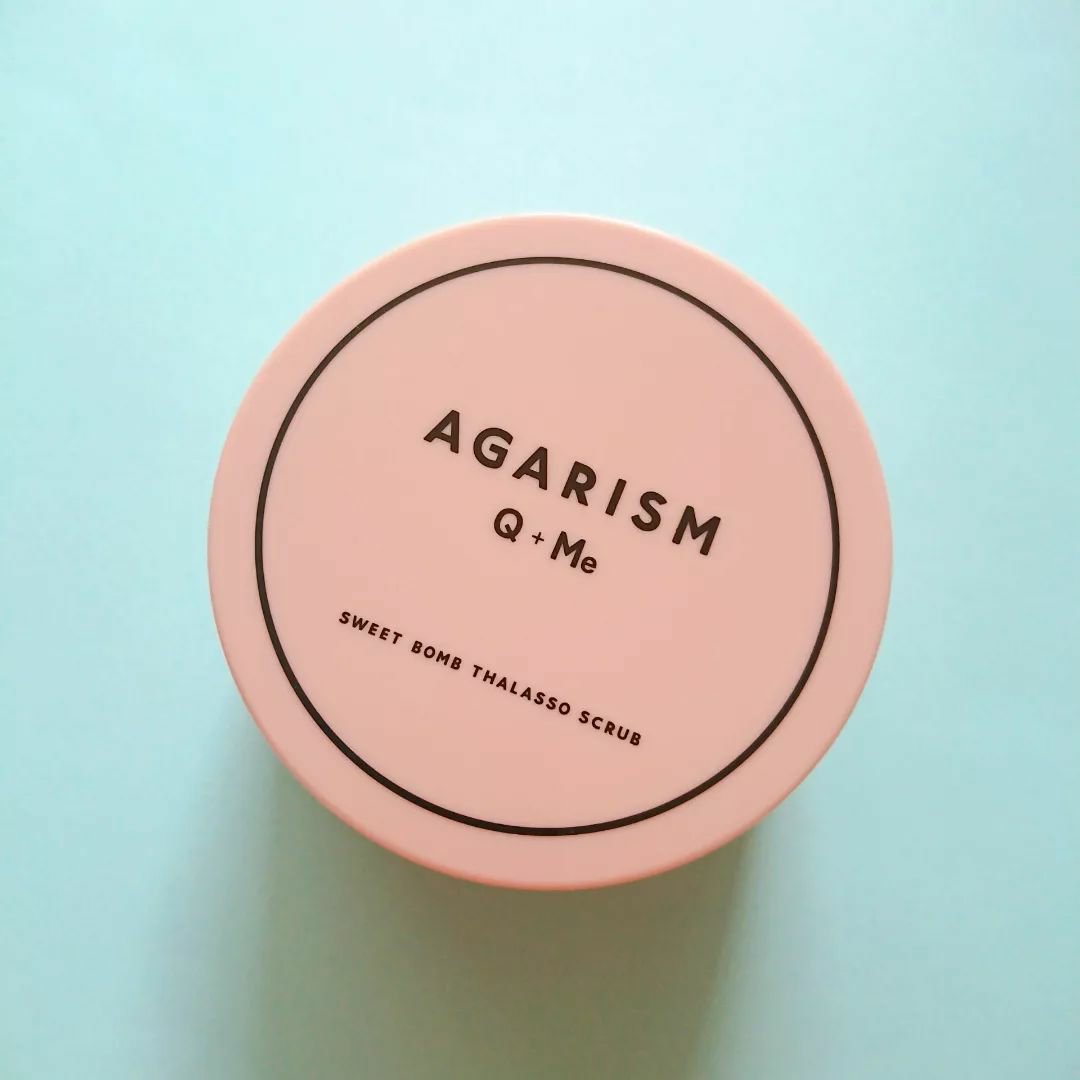 Q+Me スウィート ボム タラソ スクラブ/AGARISM/バストケア・ヒップケアを使ったクチコミ（1枚目）