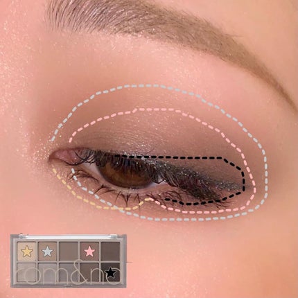 ベターザンパレット/rom&nd/アイシャドウパレットを使ったクチコミ(8枚目)