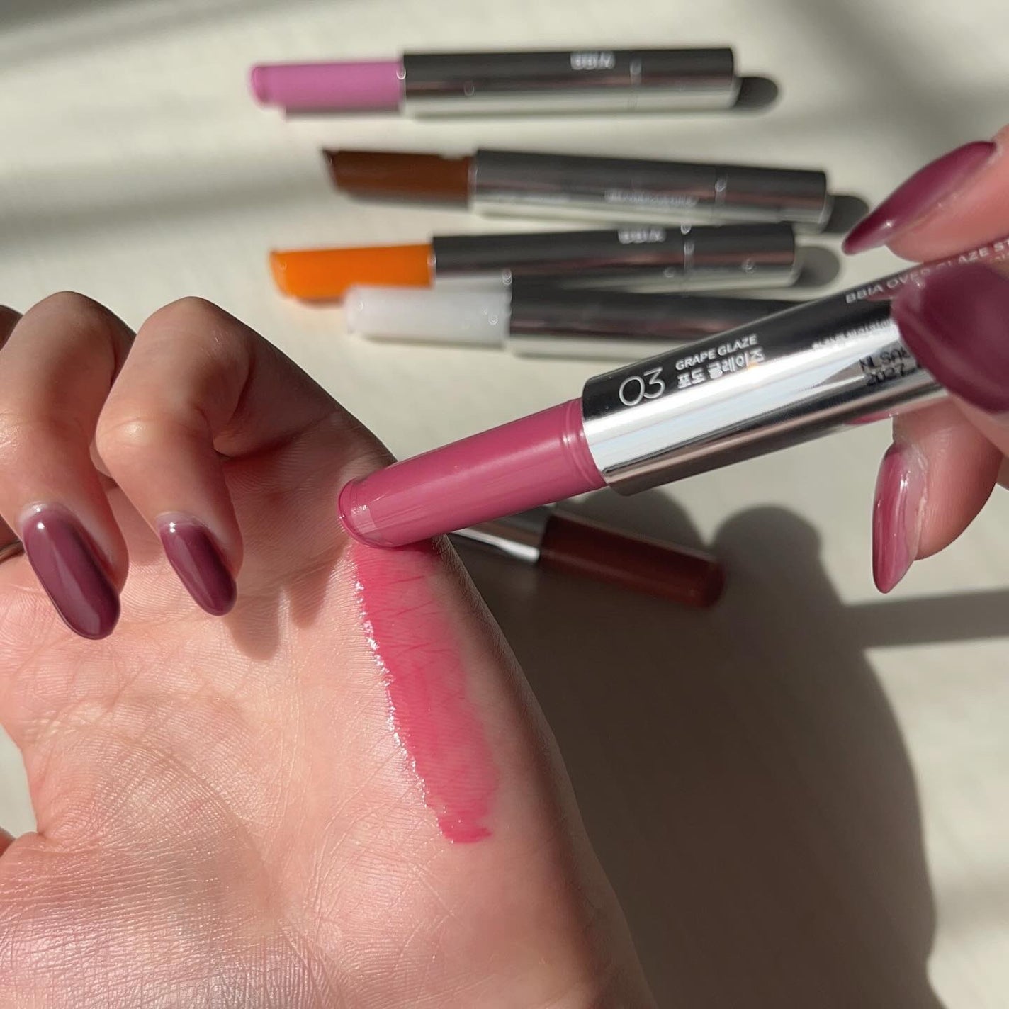 オーバーグレイズスティック/BBIA/口紅を使ったクチコミ(8枚目)