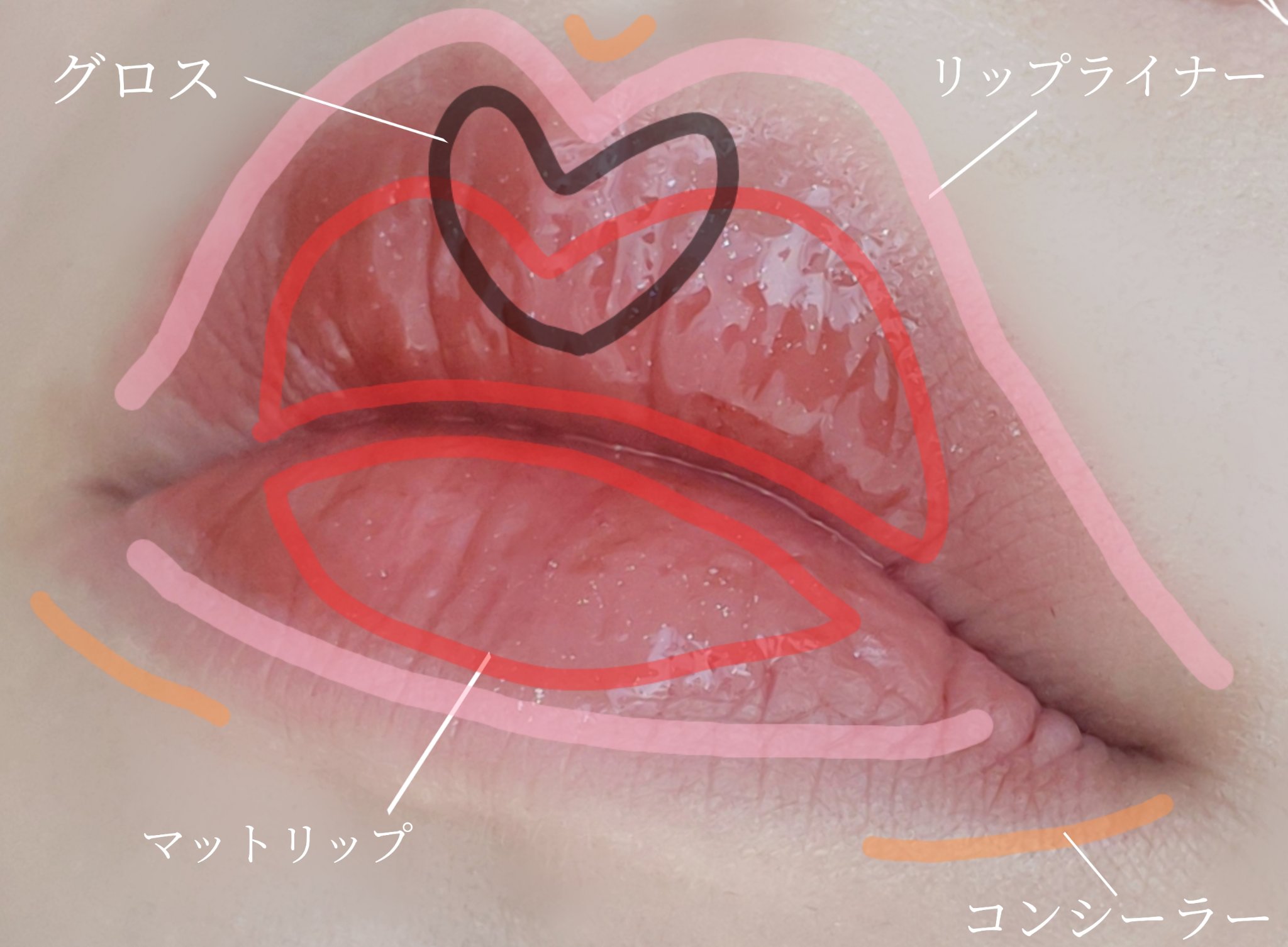 1moreペンシルR/b idol/スティックハイライトを使ったクチコミ（3枚目）