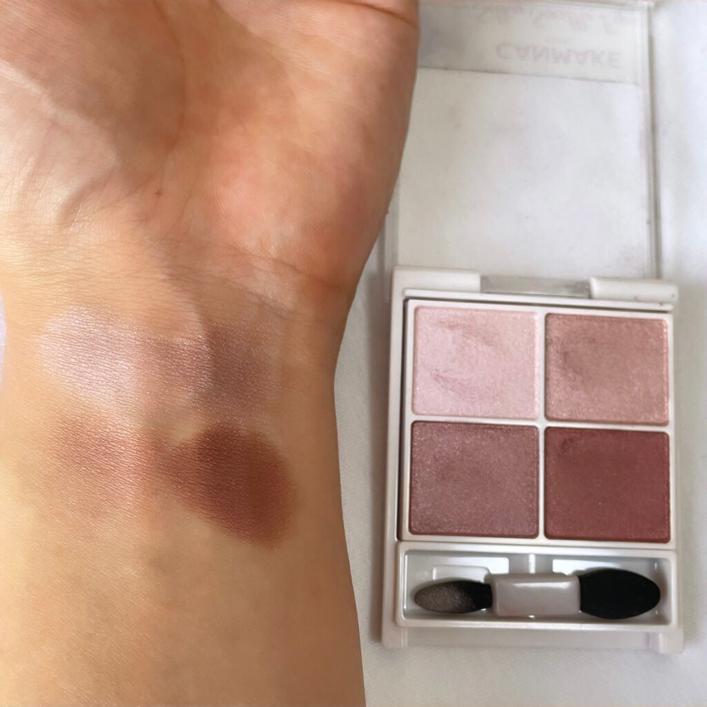 シルキースフレアイズ/キャンメイク/アイシャドウパレットを使ったクチコミ(3枚目)