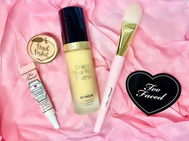 ボーン ディス ウェイ アンディテクタブル 24H マット ファンデーション/Too Faced/リキッドファンデーションを使ったクチコミ（1枚目）