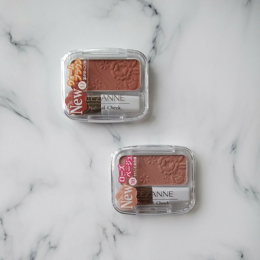 ナチュラル チークN/CEZANNE/パウダーチークを使ったクチコミ（3枚目）