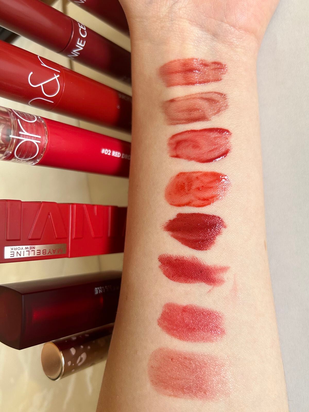 ジューシーラスティングティント/rom&nd/リップティントを使ったクチコミ(1枚目)