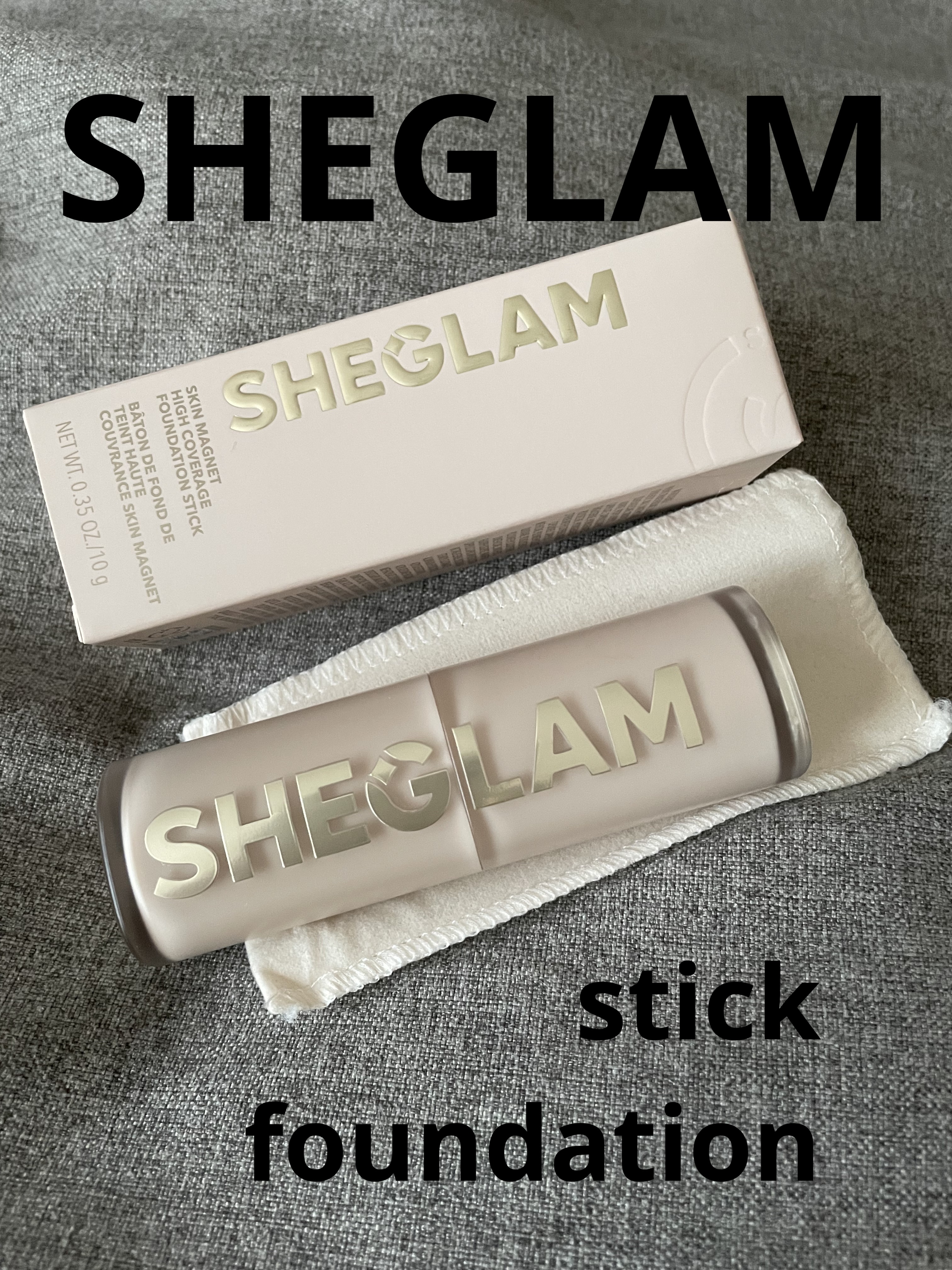 スキンマグネットハイカバーファンデーション/SHEGLAM/その他ファンデーションを使ったクチコミ（1枚目）