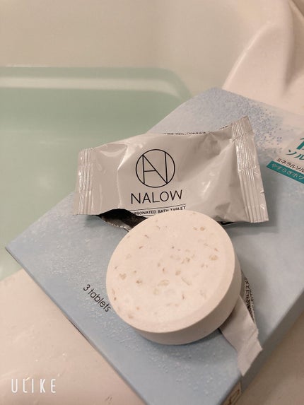 炭酸ソルト入浴料/NALOW/炭酸系入浴剤を使ったクチコミ(3枚目)