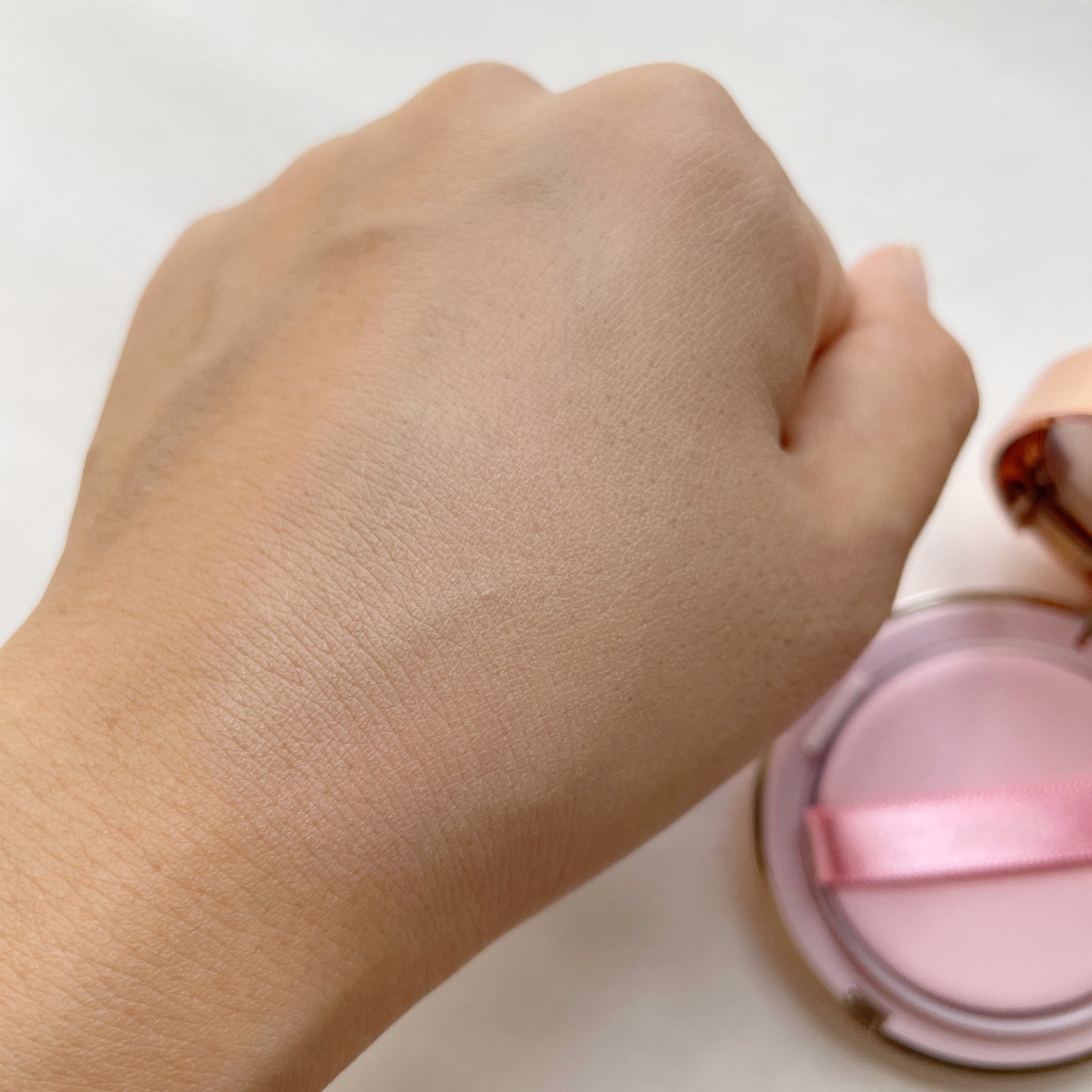 ピンクティーツリーカバーアップグロウクッション/APLIN/クッションファンデーションを使ったクチコミ(7枚目)