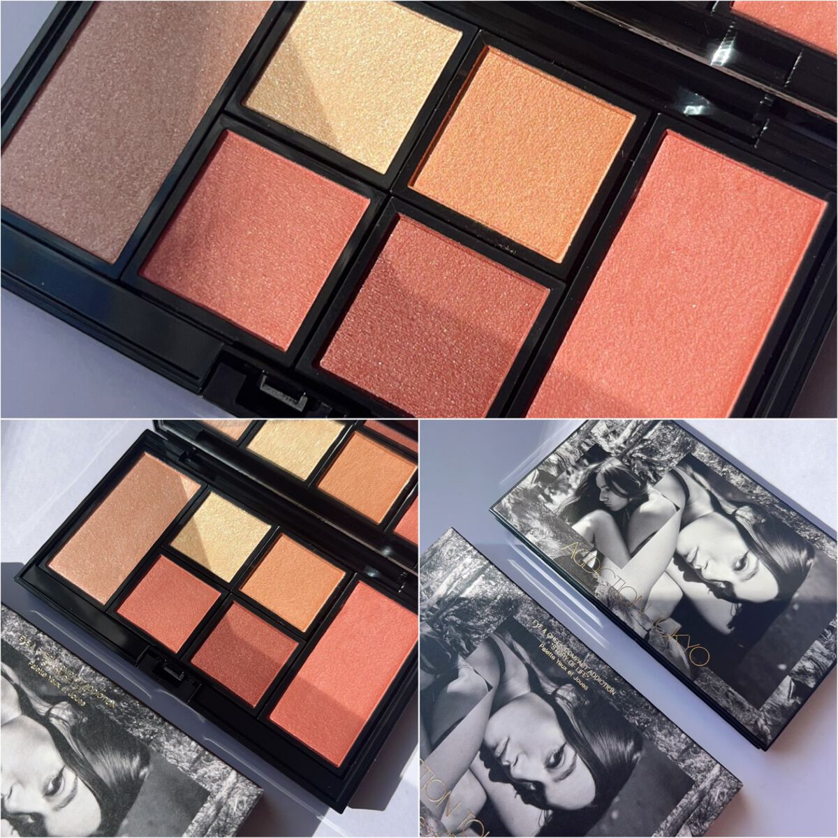 アイ & チーク コンパクトアディクション “ストーリー オブ ライフ”/ADDICTION/アイシャドウパレットを使ったクチコミ(3枚目)