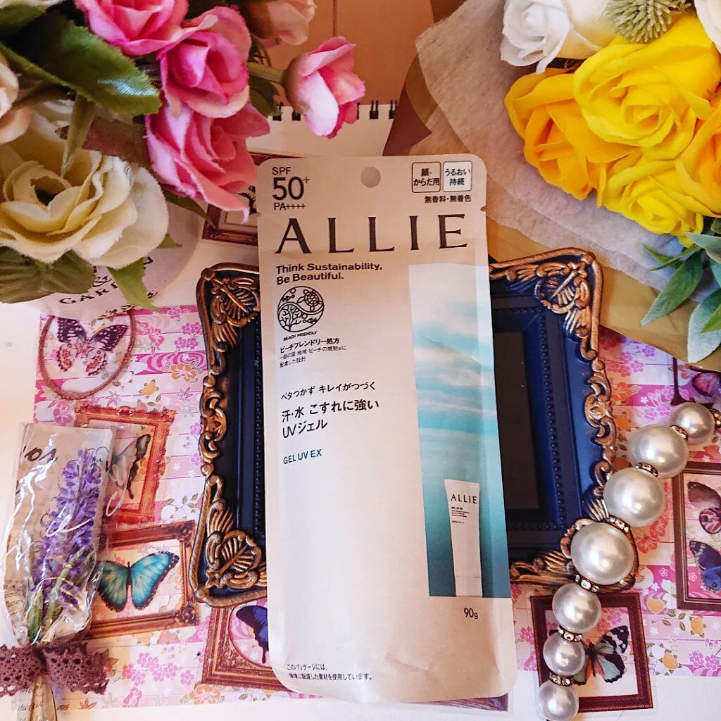 アリィー クロノビューティ ジェルUV EX 限定パッケージ/アリィー/日焼け止めジェルを使ったクチコミ（2枚目）