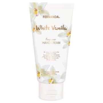 フレグランスハンドクリーム(ホワイトバニラ)/フェルナンダ/ハンドクリームを使ったクチコミ(1枚目)