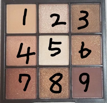 UR GLAM　BLOOMING EYE COLOR PALETTE/U R GLAM/アイシャドウパレットを使ったクチコミ（2枚目）