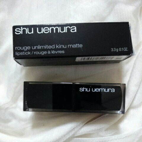 キヌ ルージュ マット/shu uemura/口紅を使ったクチコミ(1枚目)