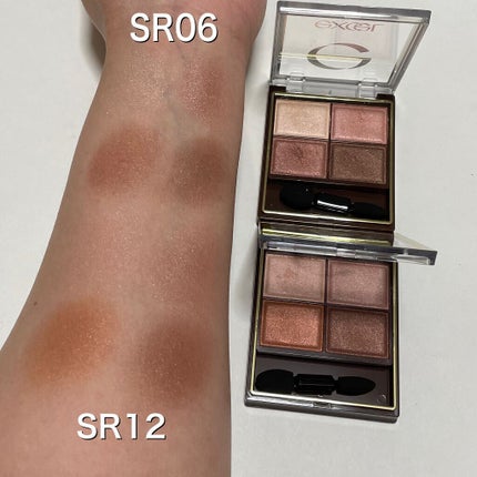 スキニーリッチシャドウ/excel/アイシャドウパレットを使ったクチコミ(2枚目)