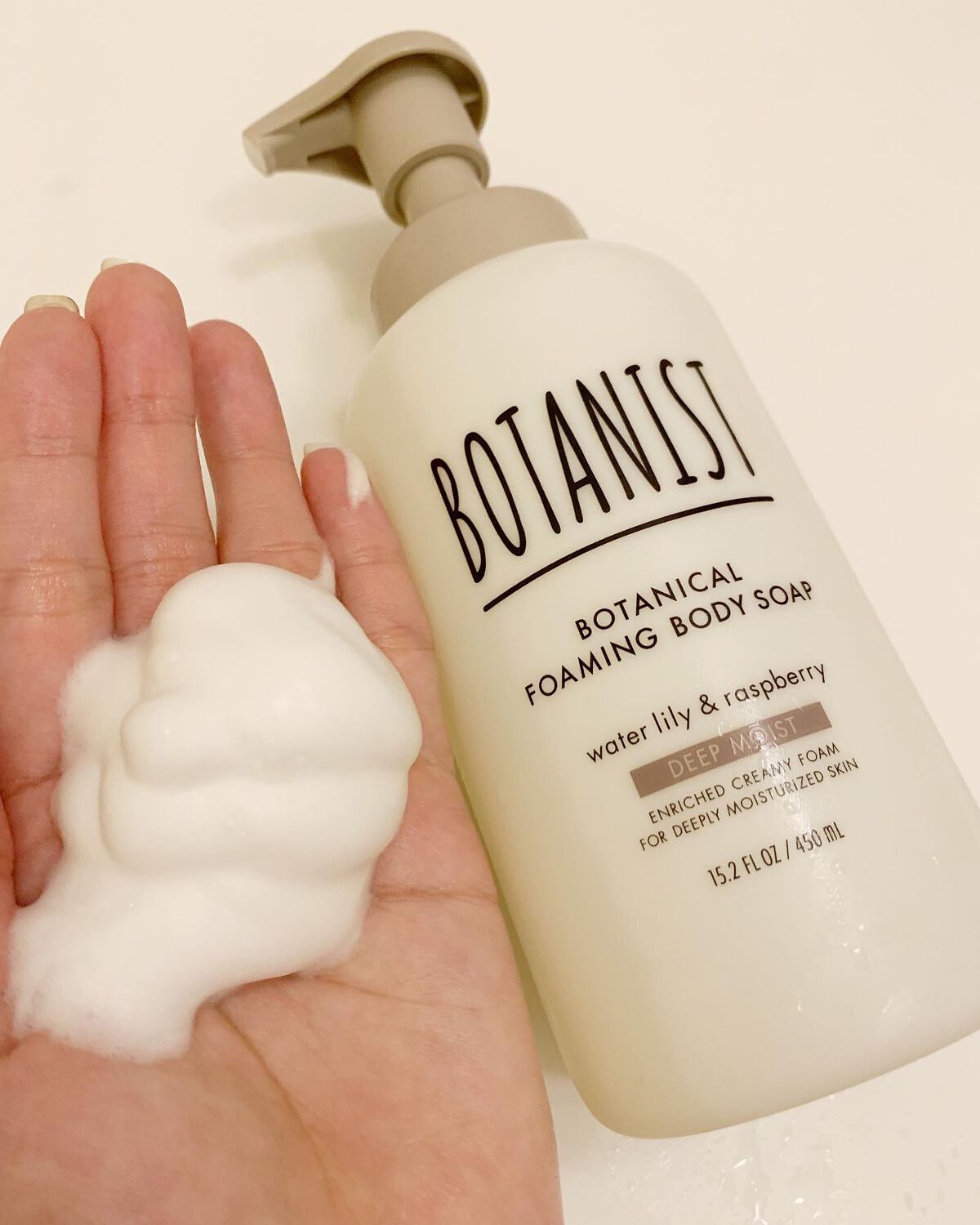 ボタニカルフォーミング ボディーソープ(ディープモイスト)/BOTANIST/ボディソープを使ったクチコミ(4枚目)