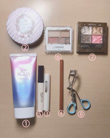 パーフェクトマルチアイズ/キャンメイク/アイシャドウパレットを使ったクチコミ(2枚目)