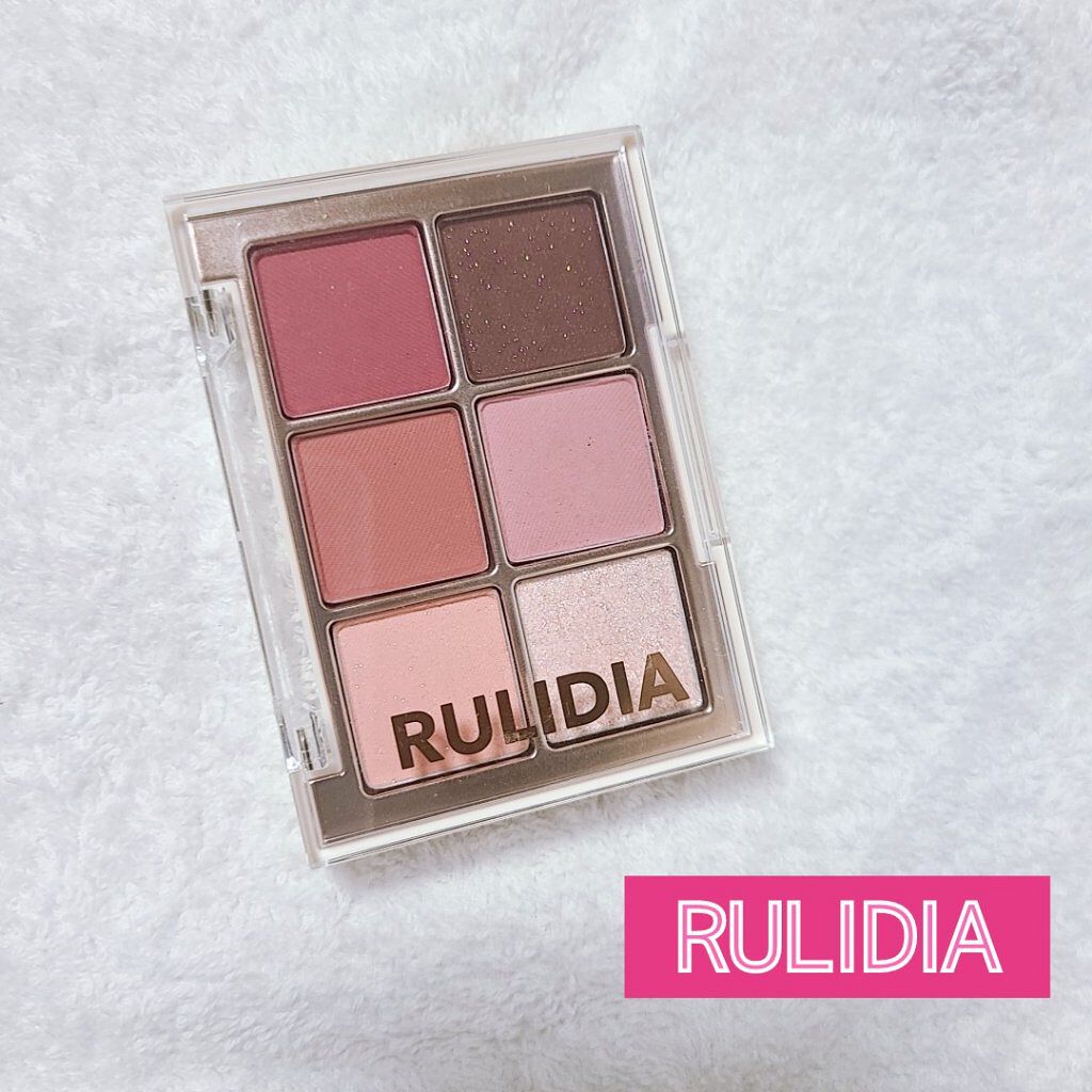 RULIDIA MULTI USE EYE PALETTE STATICEのクチコミ「【スウォッチ&メイク】RULIDIA MULTI USE EYE PALETTE
 STATI.....」（1枚目）