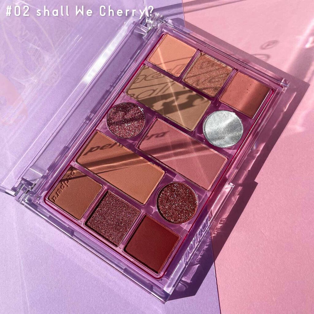 オールテイクムードテクニックパレット/PERIPERA/アイシャドウパレットを使ったクチコミ（3枚目）