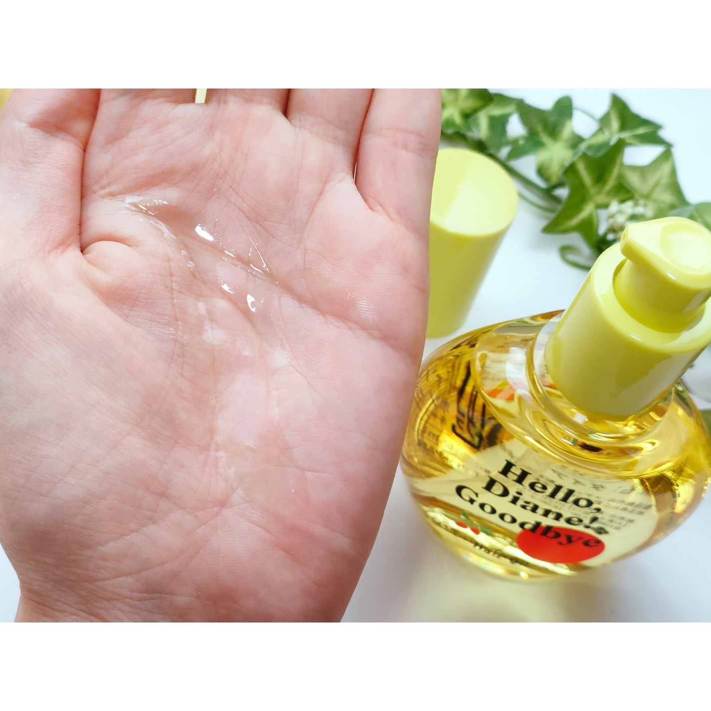 ハローダイアン グッバイ うるおい補修ヘアオイル/ダイアン/ヘアオイルを使ったクチコミ(3枚目)