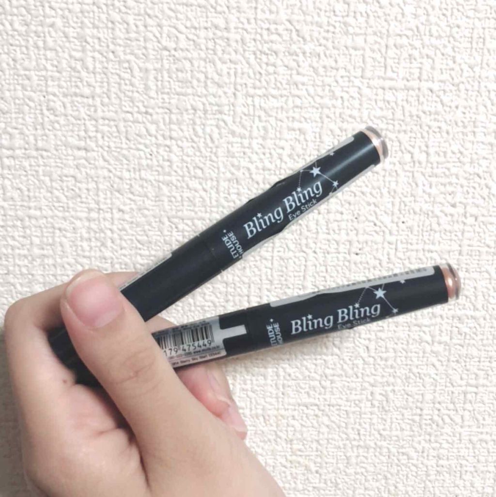 キラキラ アイシャドウ/ETUDE/スティックアイシャドウを使ったクチコミ（1枚目）