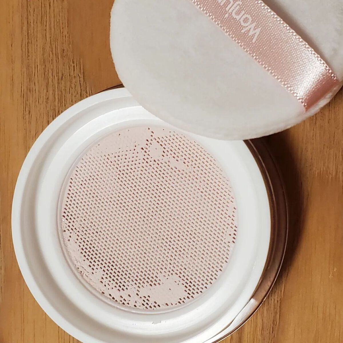 ウォンジョンヨ フィクシングブラーパウダー N/Wonjungyo/ルースパウダーを使ったクチコミ(2枚目)