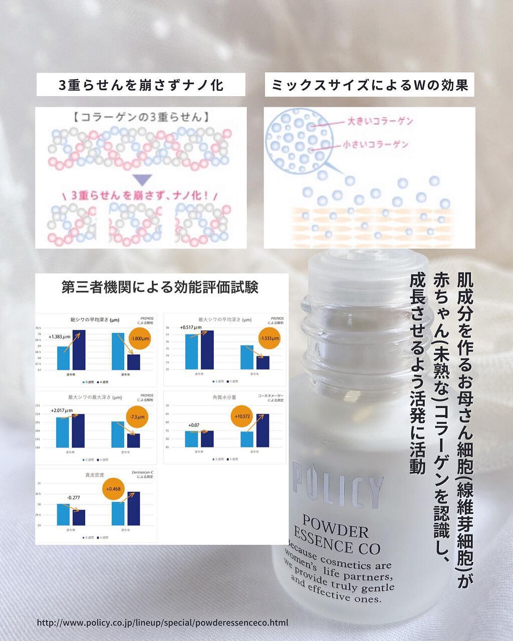 ポリシー パウダーエッセンス CO/ポリシー化粧品/美容液を使ったクチコミ(3枚目)