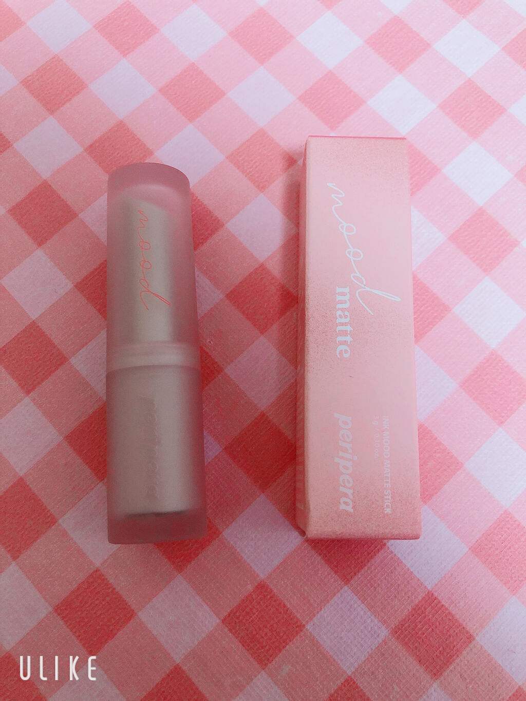 インク ムード マット スティック 10 ミュートリックピンク(PINK AVENUE)/PERIPERA/口紅を使ったクチコミ（1枚目）