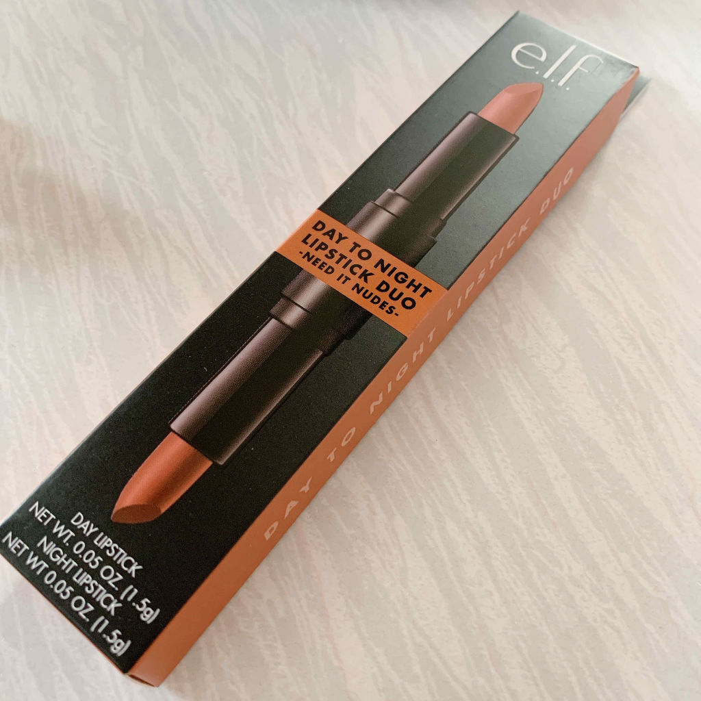 デイ トゥ ナイト リップスティック デュオ/e.l.f. Cosmetics/口紅を使ったクチコミ（1枚目）